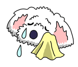 Fal-Kun the musician dog sticker #6076380