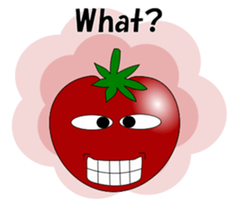 Uzai little tomato 2 English sticker #6076665