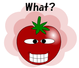 Uzai little tomato 2 English sticker #6076665