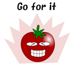 Uzai little tomato 2 English sticker #6076667