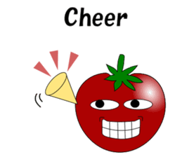 Uzai little tomato 2 English sticker #6076669