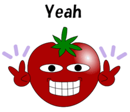 Uzai little tomato 2 English sticker #6076676