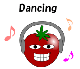 Uzai little tomato 2 English sticker #6076682