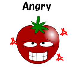 Uzai little tomato 2 English sticker #6076683