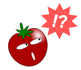 Uzai little tomato 2 English sticker #6076689