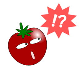 Uzai little tomato 2 English sticker #6076689
