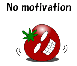 Uzai little tomato 2 English sticker #6076694