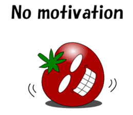 Uzai little tomato 2 English sticker #6076694