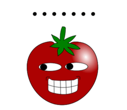Uzai little tomato 2 English sticker #6076697