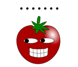 Uzai little tomato 2 English sticker #6076697