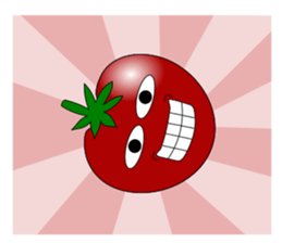 Uzai little tomato 2 English sticker #6076699