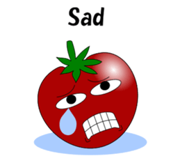 Uzai little tomato 2 English sticker #6076701
