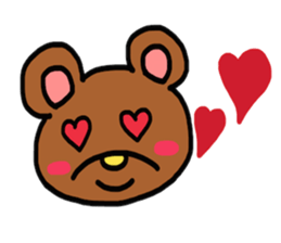 draw kawaii bear sticker #6076711