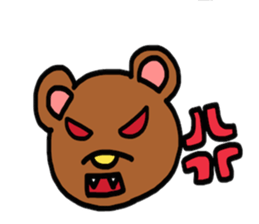 draw kawaii bear sticker #6076712
