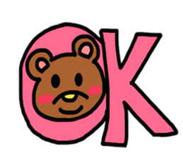 draw kawaii bear sticker #6076717