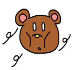 draw kawaii bear sticker #6076720