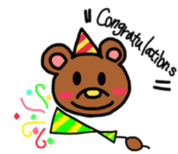 draw kawaii bear sticker #6076725