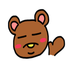 draw kawaii bear sticker #6076738