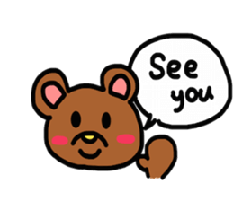 draw kawaii bear sticker #6076742