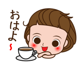 Maegami kiri-chan sticker #6077304