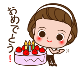 Maegami kiri-chan sticker #6077315