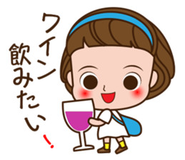 Maegami kiri-chan sticker #6077319