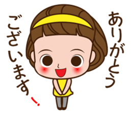 Maegami kiri-chan sticker #6077320