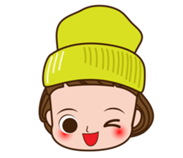 Maegami kiri-chan sticker #6077328