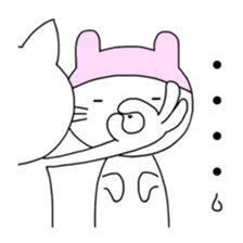 wanna be a bunny! sticker #6077436