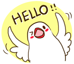 Everyday javasparrow and Parakeet 2 sticker #6077784