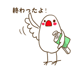 Everyday javasparrow and Parakeet 2 sticker #6077788