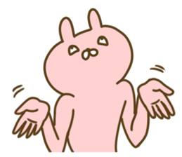 Pretty rabbit!! sticker #6078042