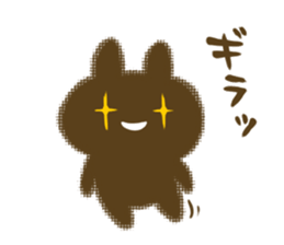 Pretty rabbit!! sticker #6078053