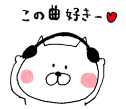 Music is shared. sticker #6078314