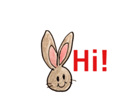 Adorable(kawaii)rabbits sticker #6078392