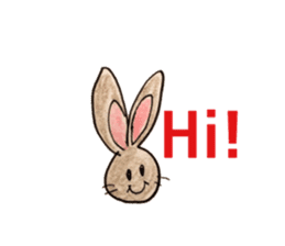 Adorable(kawaii)rabbits sticker #6078392