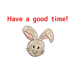 Adorable(kawaii)rabbits sticker #6078396