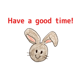Adorable(kawaii)rabbits sticker #6078396