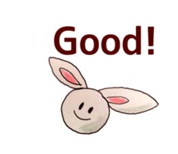 Adorable(kawaii)rabbits sticker #6078398
