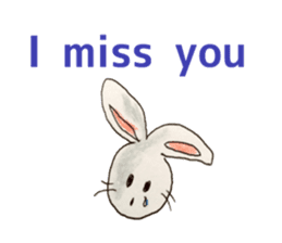 Adorable(kawaii)rabbits sticker #6078399