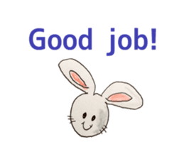 Adorable(kawaii)rabbits sticker #6078400