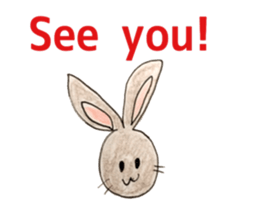 Adorable(kawaii)rabbits sticker #6078404