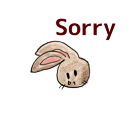 Adorable(kawaii)rabbits sticker #6078407