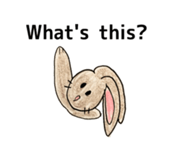 Adorable(kawaii)rabbits sticker #6078408