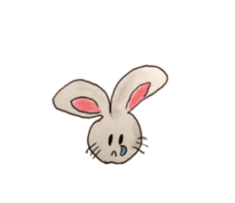 Adorable(kawaii)rabbits sticker #6078410