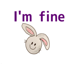 Adorable(kawaii)rabbits sticker #6078412