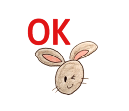 Adorable(kawaii)rabbits sticker #6078413