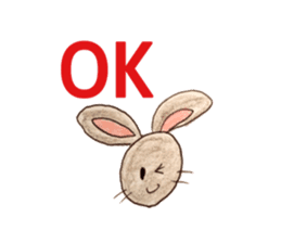 Adorable(kawaii)rabbits sticker #6078413