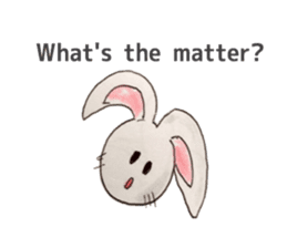 Adorable(kawaii)rabbits sticker #6078415