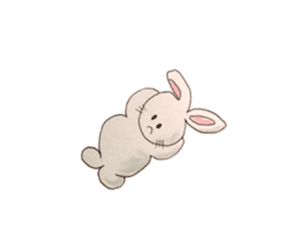 Adorable(kawaii)rabbits sticker #6078416